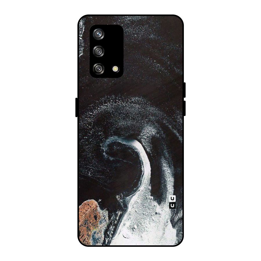 Sea Ice Space Art Metal Back Case for Oppo F19