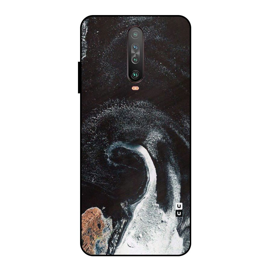 Sea Ice Space Art Metal Back Case for Poco X2