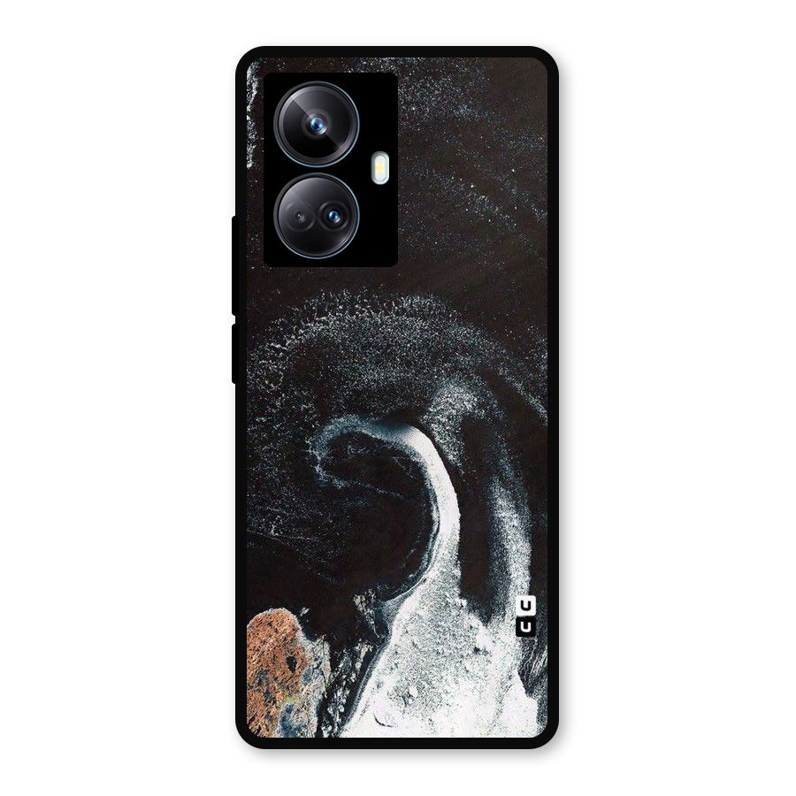 Sea Ice Space Art Metal Back Case for Realme 10 Pro Plus