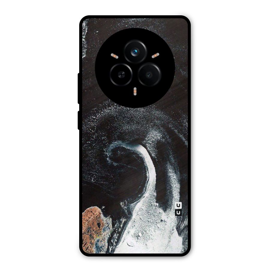 Sea Ice Space Art Metal Back Case for Realme 14 Pro