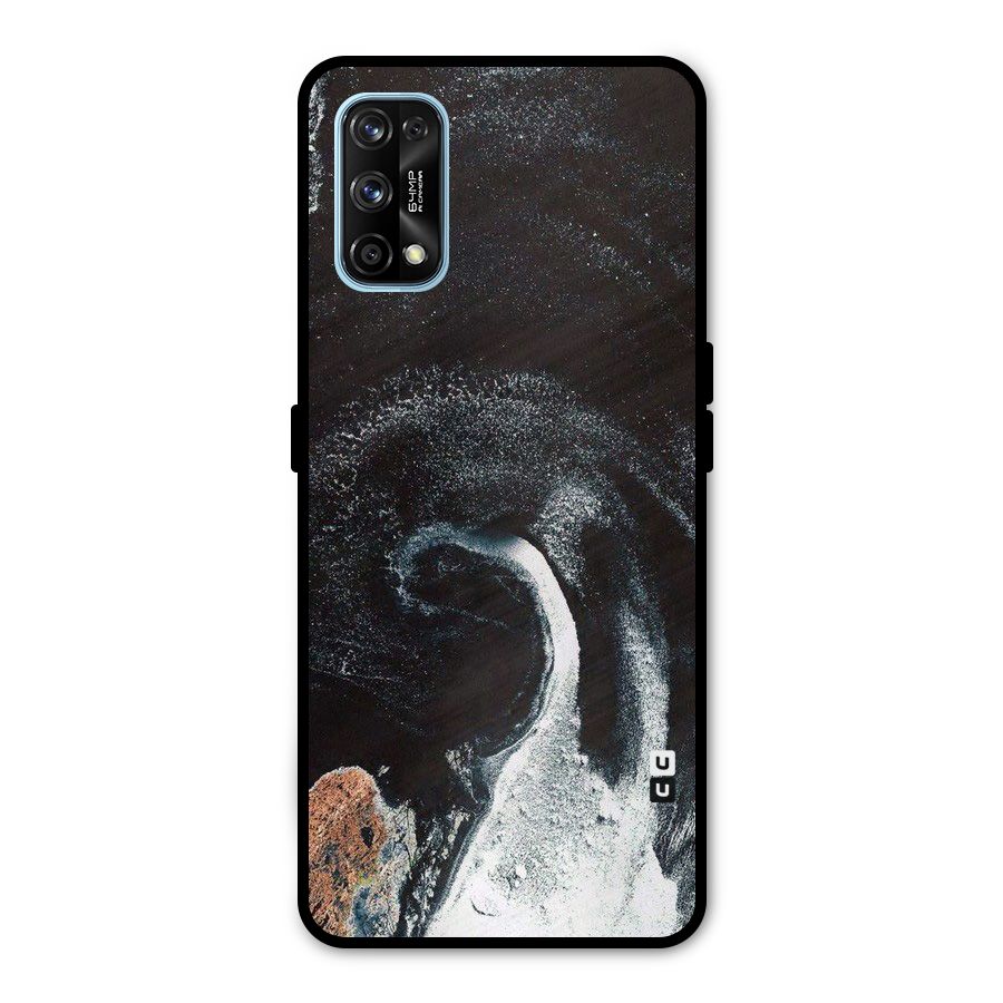 Sea Ice Space Art Metal Back Case for Realme 7 Pro