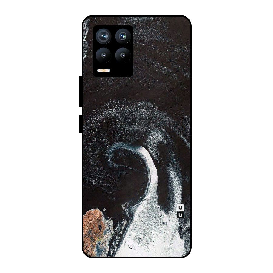 Sea Ice Space Art Metal Back Case for Realme 8 Pro