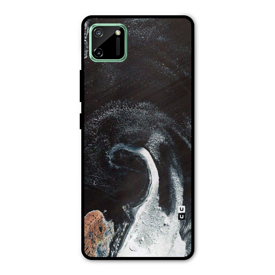 Sea Ice Space Art Metal Back Case for Realme C11