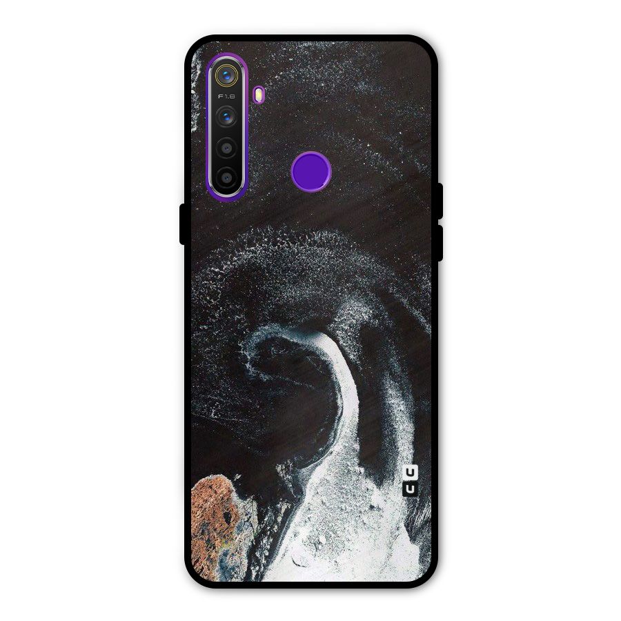 Sea Ice Space Art Metal Back Case for Realme Narzo 10
