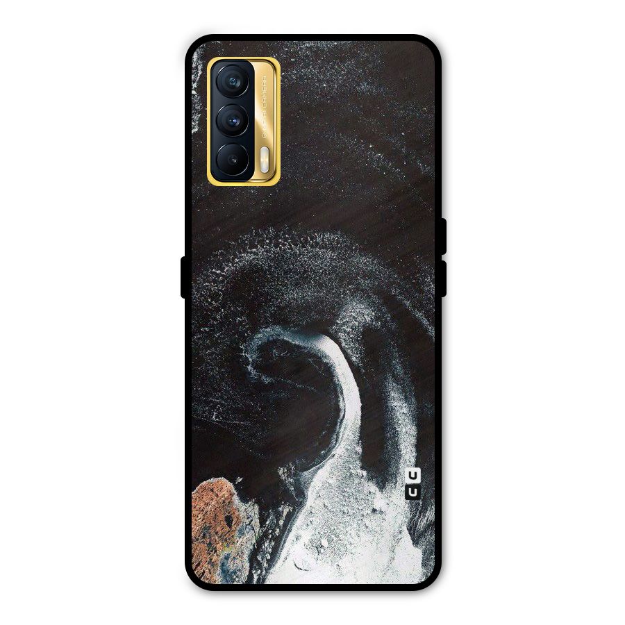 Sea Ice Space Art Metal Back Case for Realme X7
