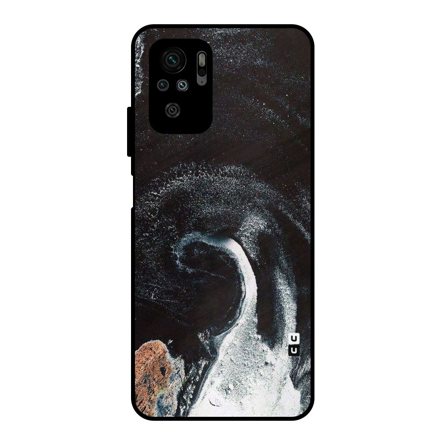 Sea Ice Space Art Metal Back Case for Redmi Note 10