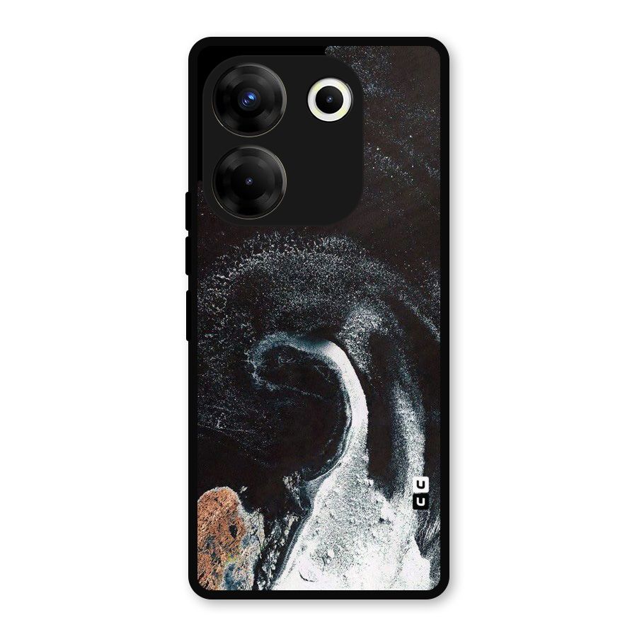Sea Ice Space Art Metal Back Case for Tecno Camon 20