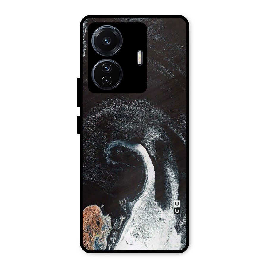 Sea Ice Space Art Metal Back Case for Vivo T1 Pro