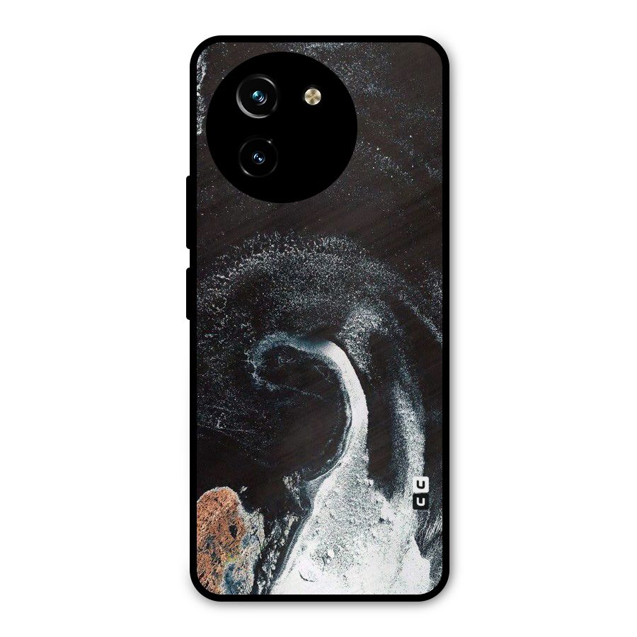Sea Ice Space Art Metal Back Case for Vivo T3x