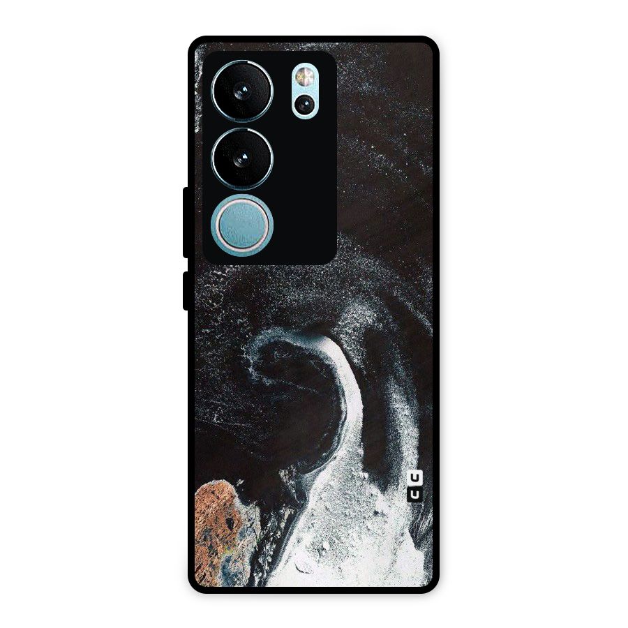 Sea Ice Space Art Metal Back Case for Vivo V29
