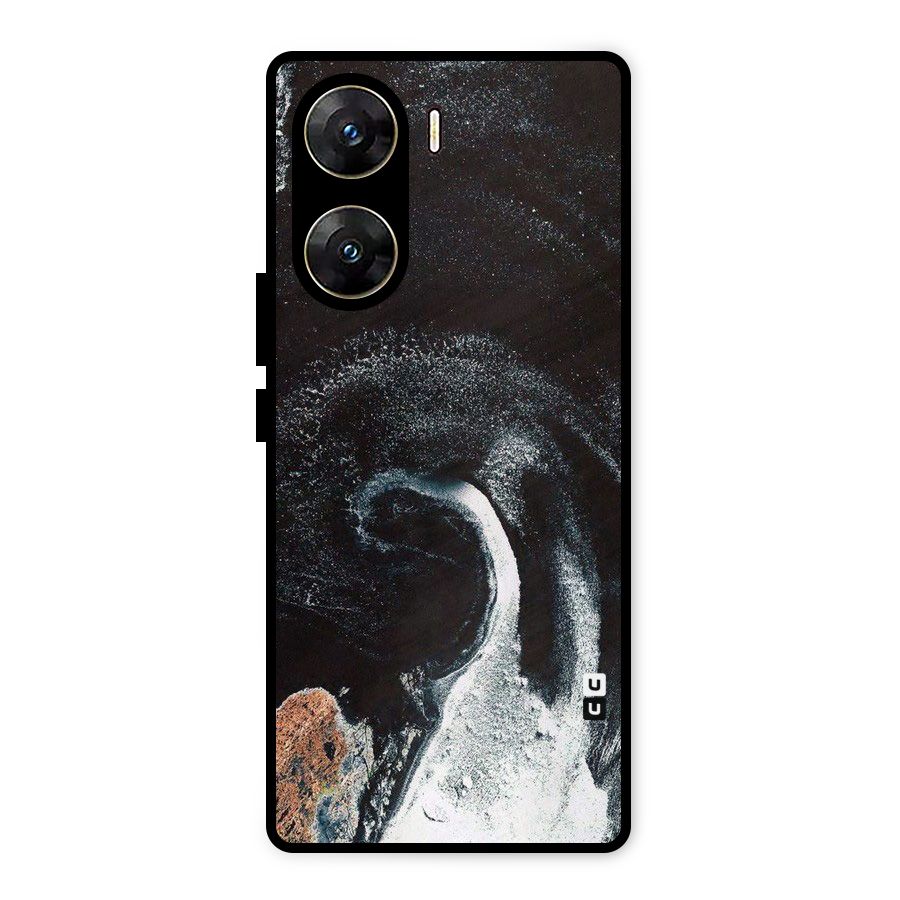 Sea Ice Space Art Metal Back Case for Vivo V29e