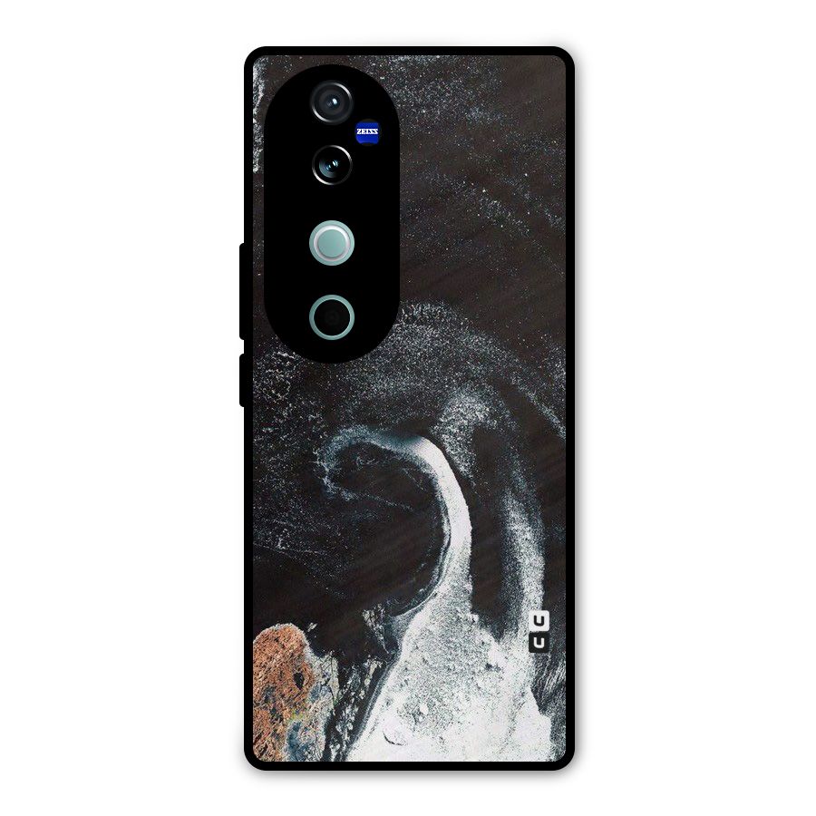 Sea Ice Space Art Metal Back Case for Vivo V40