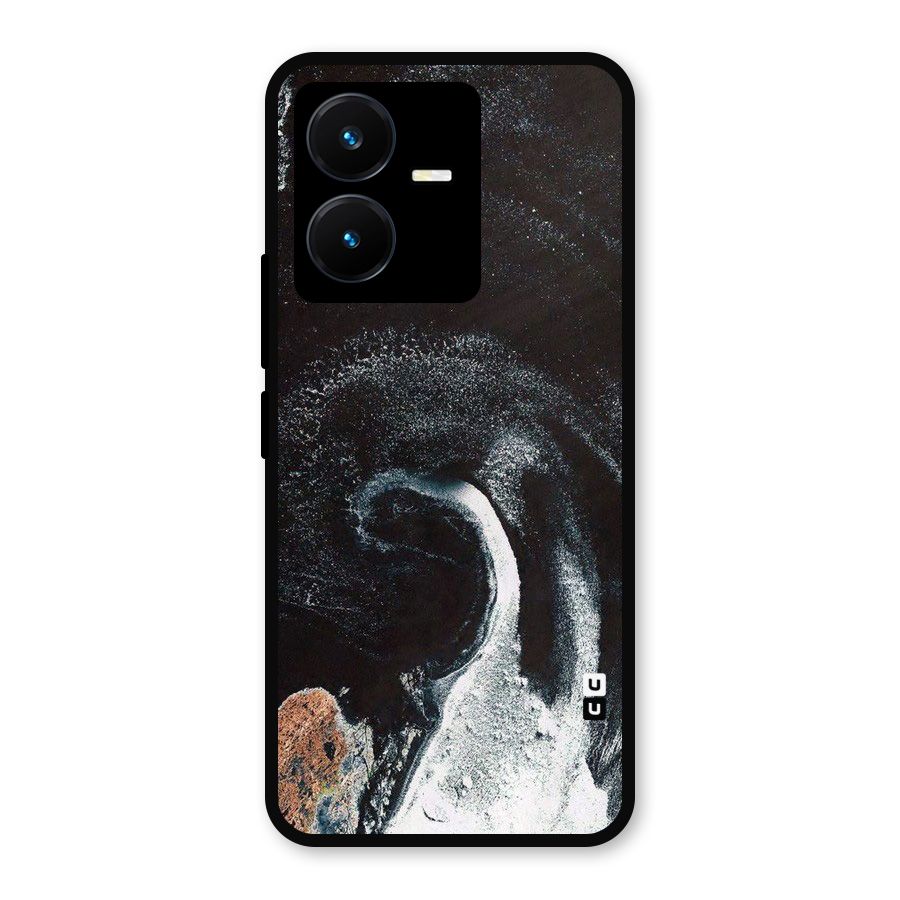 Sea Ice Space Art Metal Back Case for Vivo Y22