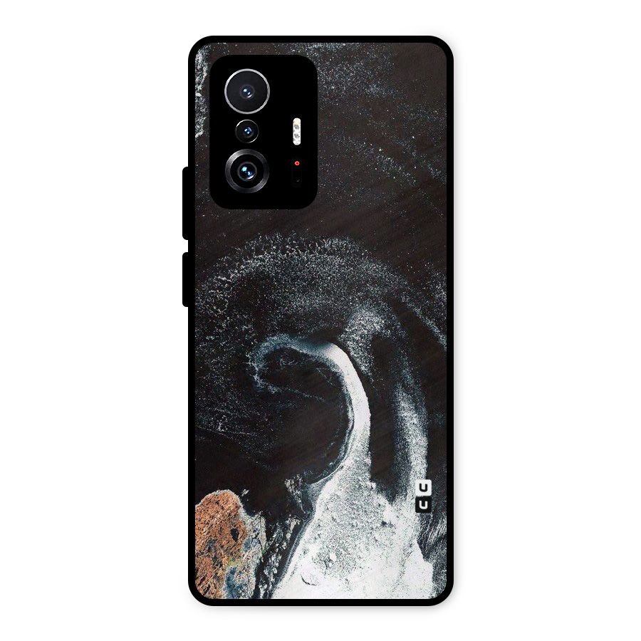 Sea Ice Space Art Metal Back Case for Xiaomi 11T Pro