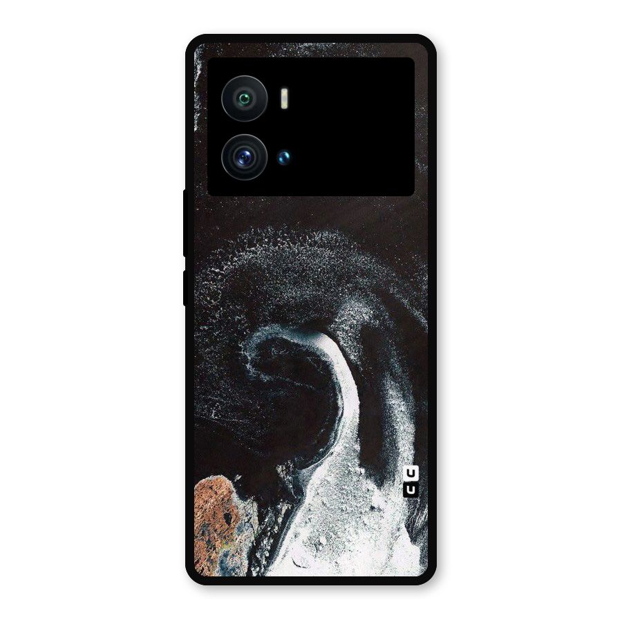 Sea Ice Space Art Metal Back Case for iQOO 9 Pro