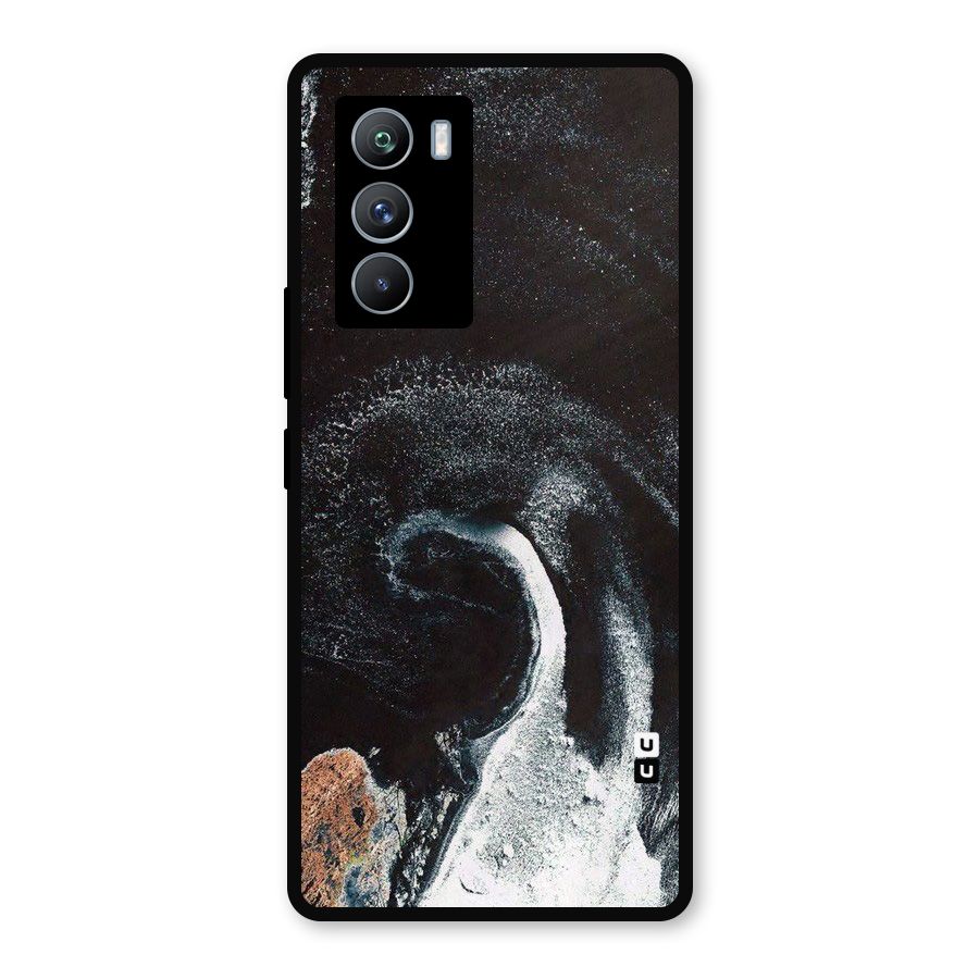 Sea Ice Space Art Metal Back Case for iQOO 9 SE