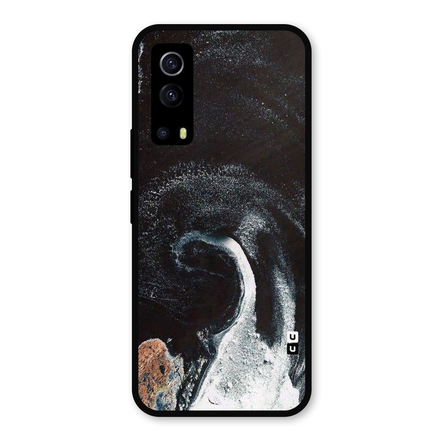 Sea Ice Space Art Metal Back Case for iQOO Z3