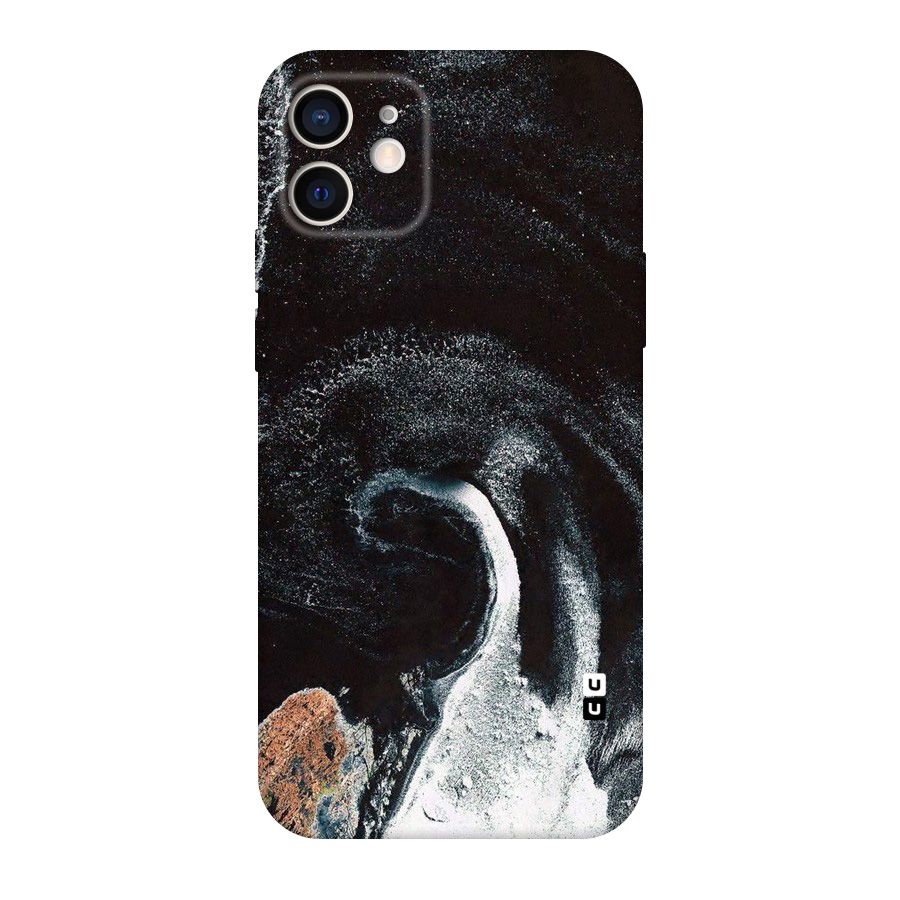 Sea Ice Space Art Original Polycarbonate Back Case for iPhone 12