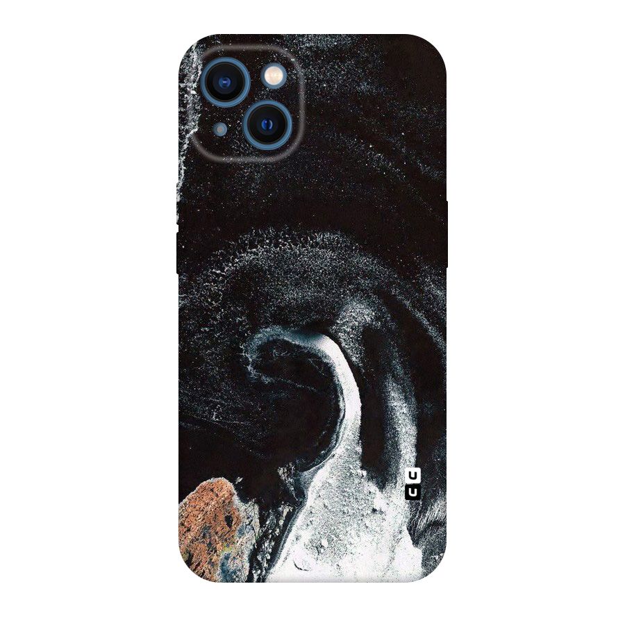 Sea Ice Space Art Original Polycarbonate Back Case for iPhone 13
