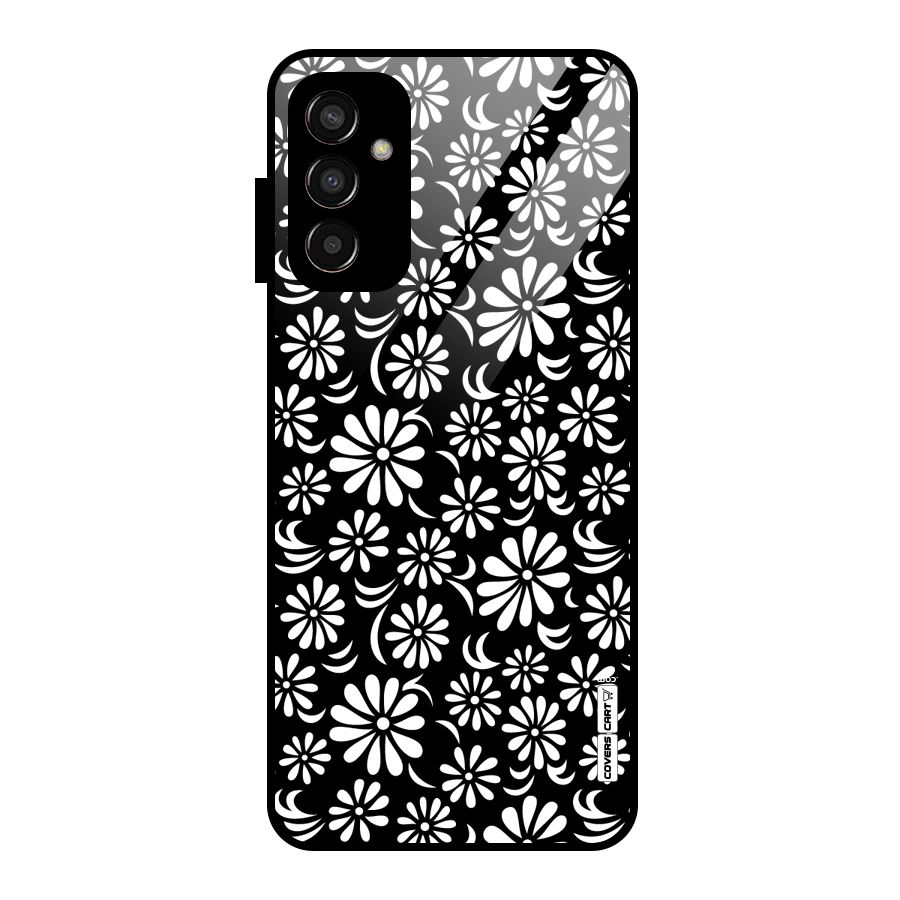 Sea Shell Abstract Art Glass Back Case for Galaxy F13