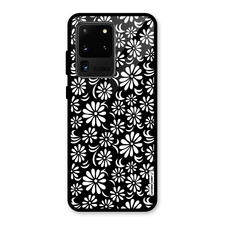 Sea Shell Abstract Art Glass Back Case for Galaxy S20 Ultra