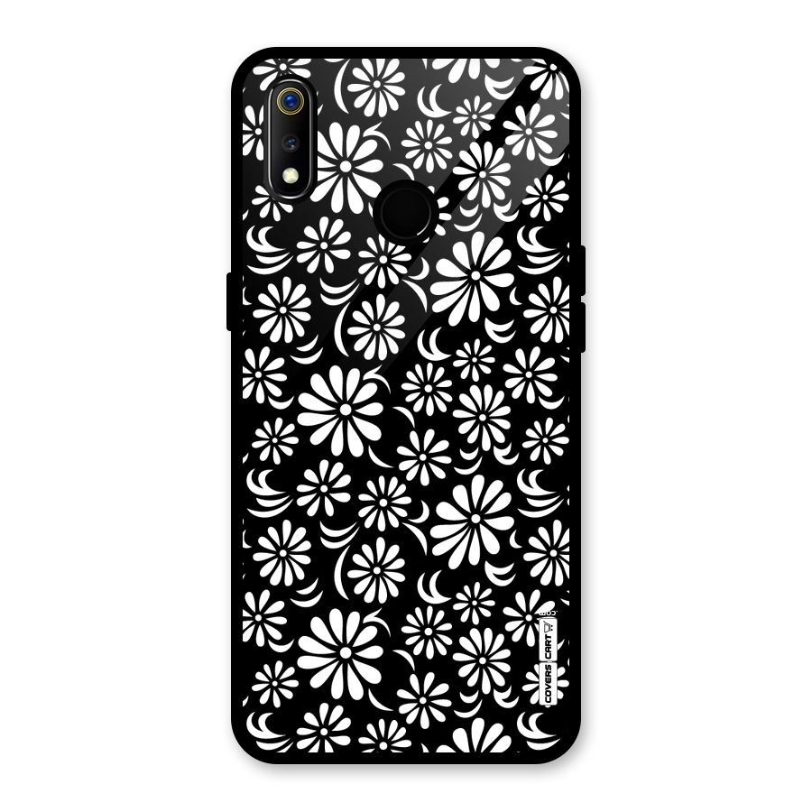 Sea Shell Abstract Art Glass Back Case for Realme 3i