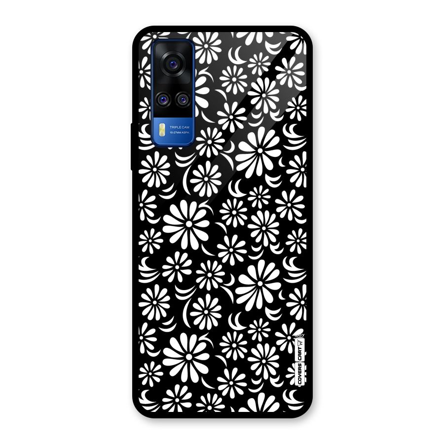 Sea Shell Abstract Art Glass Back Case for Vivo Y31