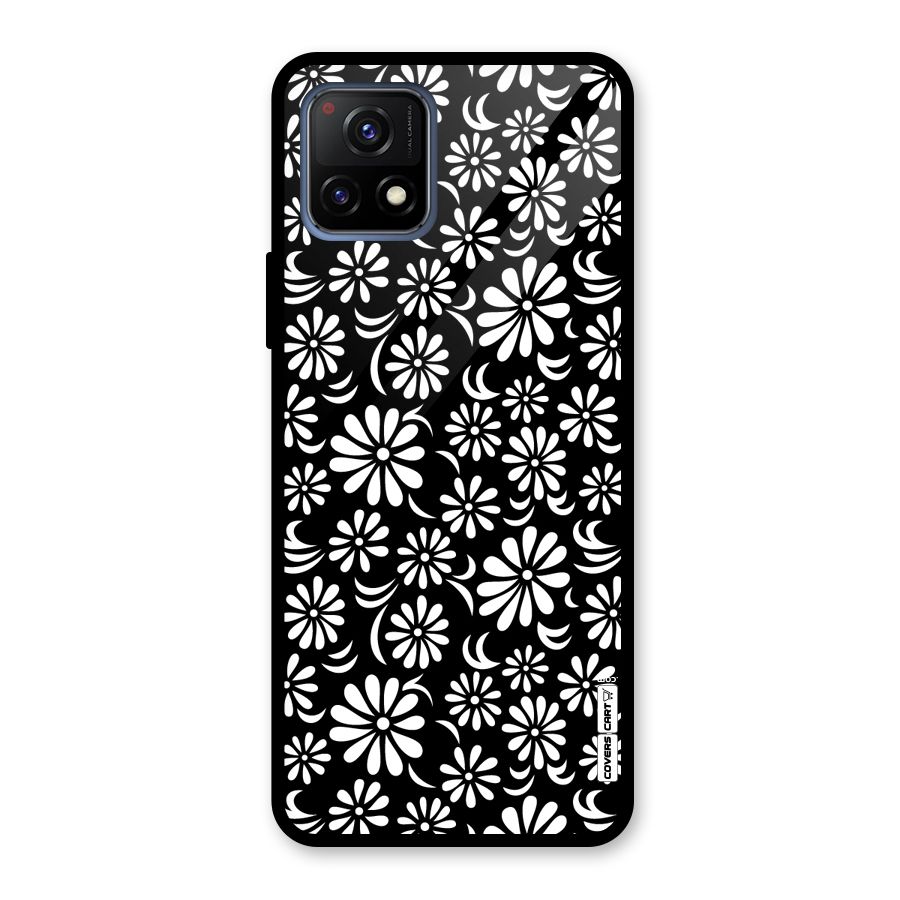 Sea Shell Abstract Art Glass Back Case for Vivo Y72 5G