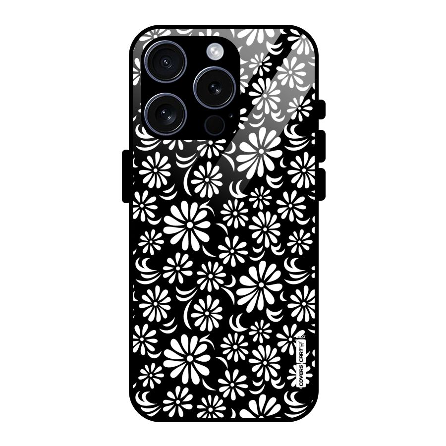 Sea Shell Abstract Art Glass Back Case for iPhone 15 Pro