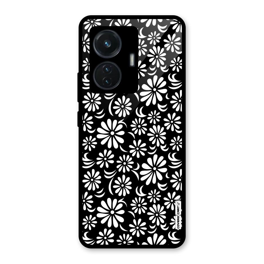 Sea Shell Abstract Art Glass Back Case for iQOO Z6 44W