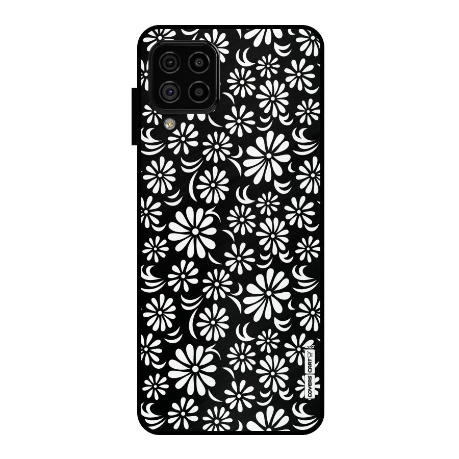 Sea Shell Abstract Art Metal Back Case for Galaxy A22 4G