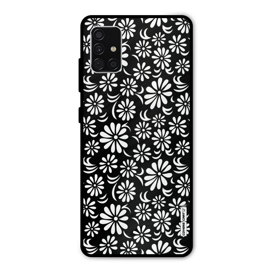 Sea Shell Abstract Art Metal Back Case for Galaxy A51