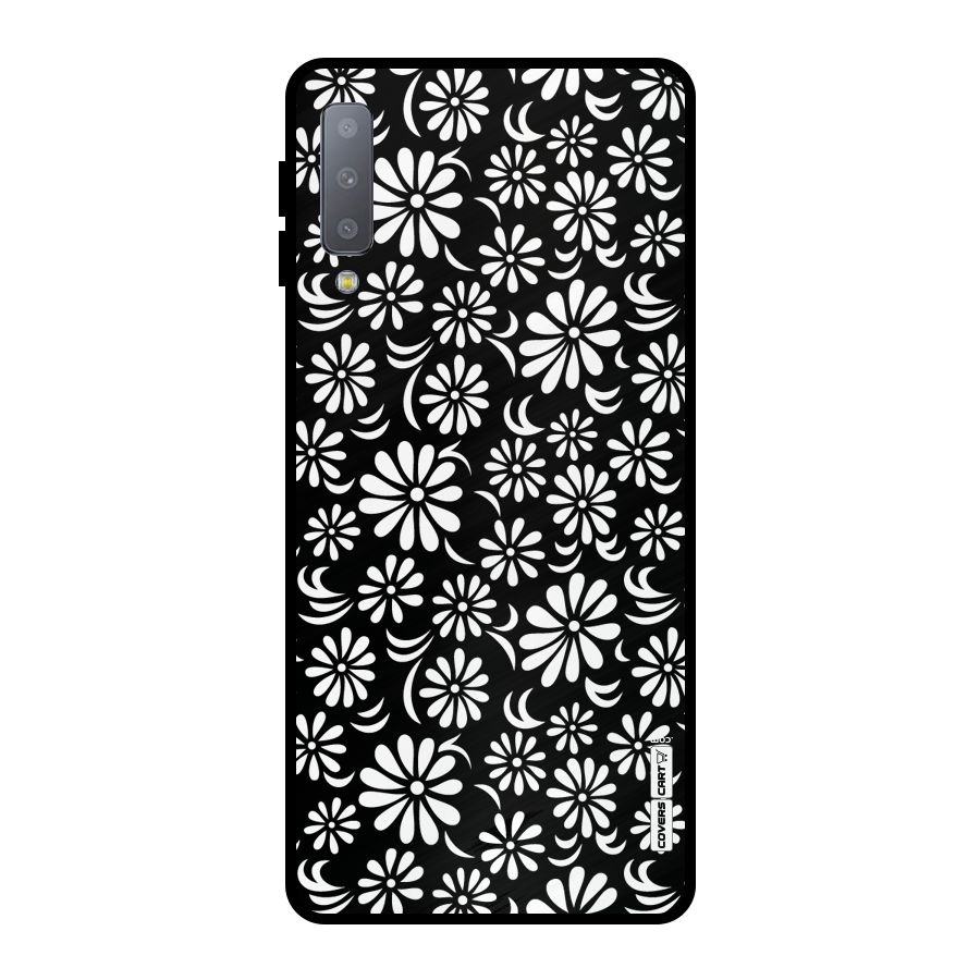 Sea Shell Abstract Art Metal Back Case for Galaxy A7 (2018)