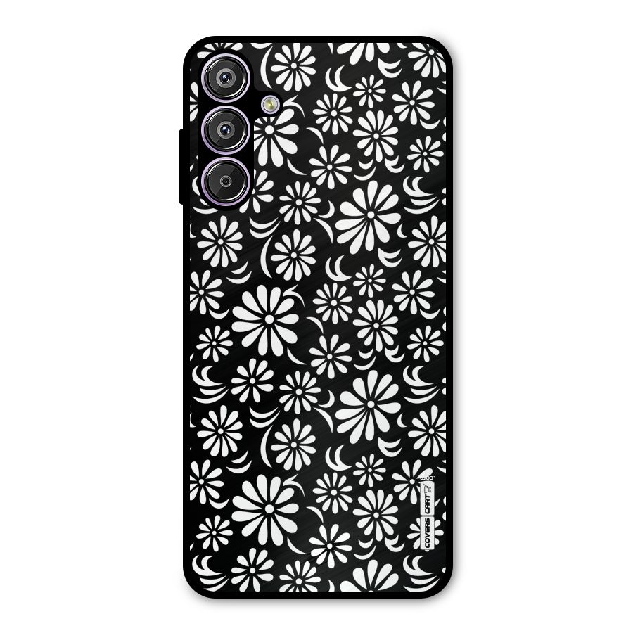 Sea Shell Abstract Art Metal Back Case for Galaxy M15