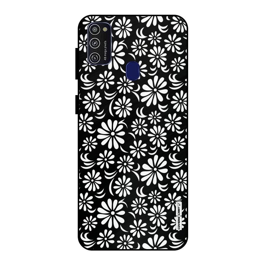 Sea Shell Abstract Art Metal Back Case for Galaxy M30s