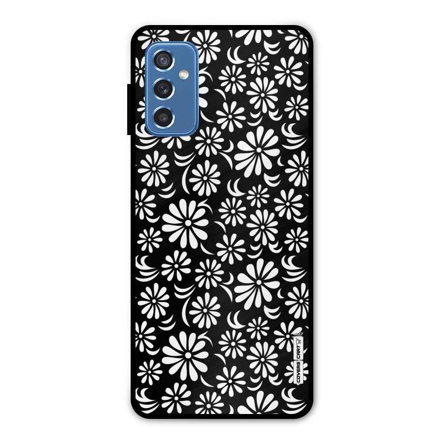 Sea Shell Abstract Art Metal Back Case for Galaxy M52 5G