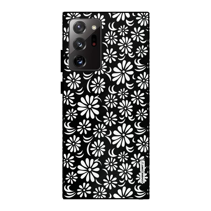 Sea Shell Abstract Art Metal Back Case for Galaxy Note 20 Ultra