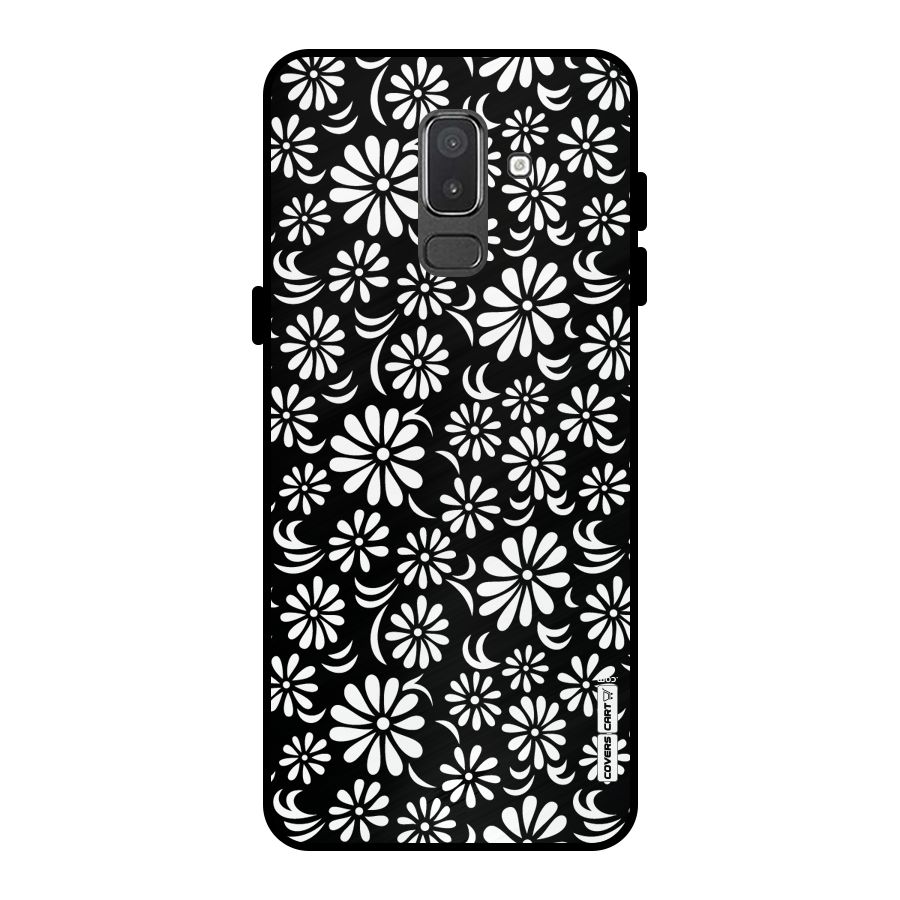 Sea Shell Abstract Art Metal Back Case for Galaxy On8 (2018)