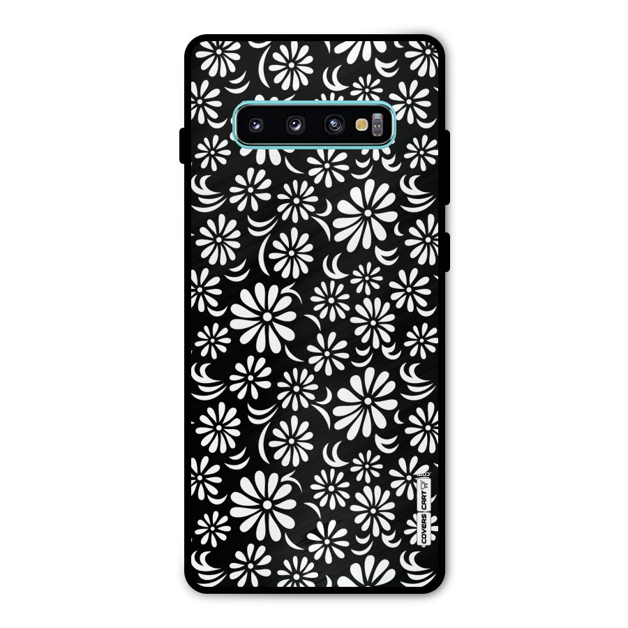 Sea Shell Abstract Art Metal Back Case for Galaxy S10 Plus