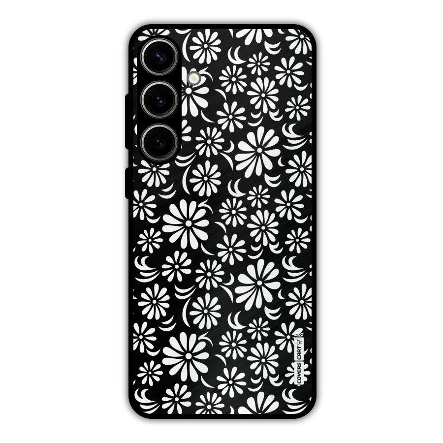 Sea Shell Abstract Art Metal Back Case for Galaxy S24 Plus