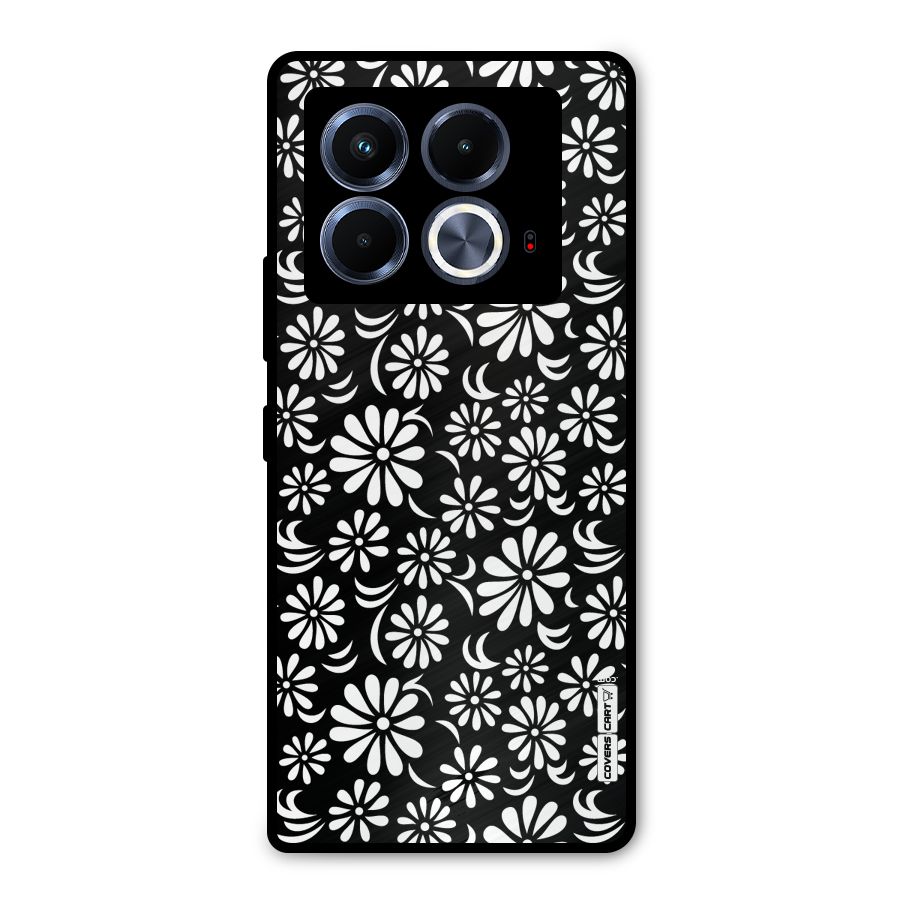 Sea Shell Abstract Art Metal Back Case for Infinix Note 40 5G