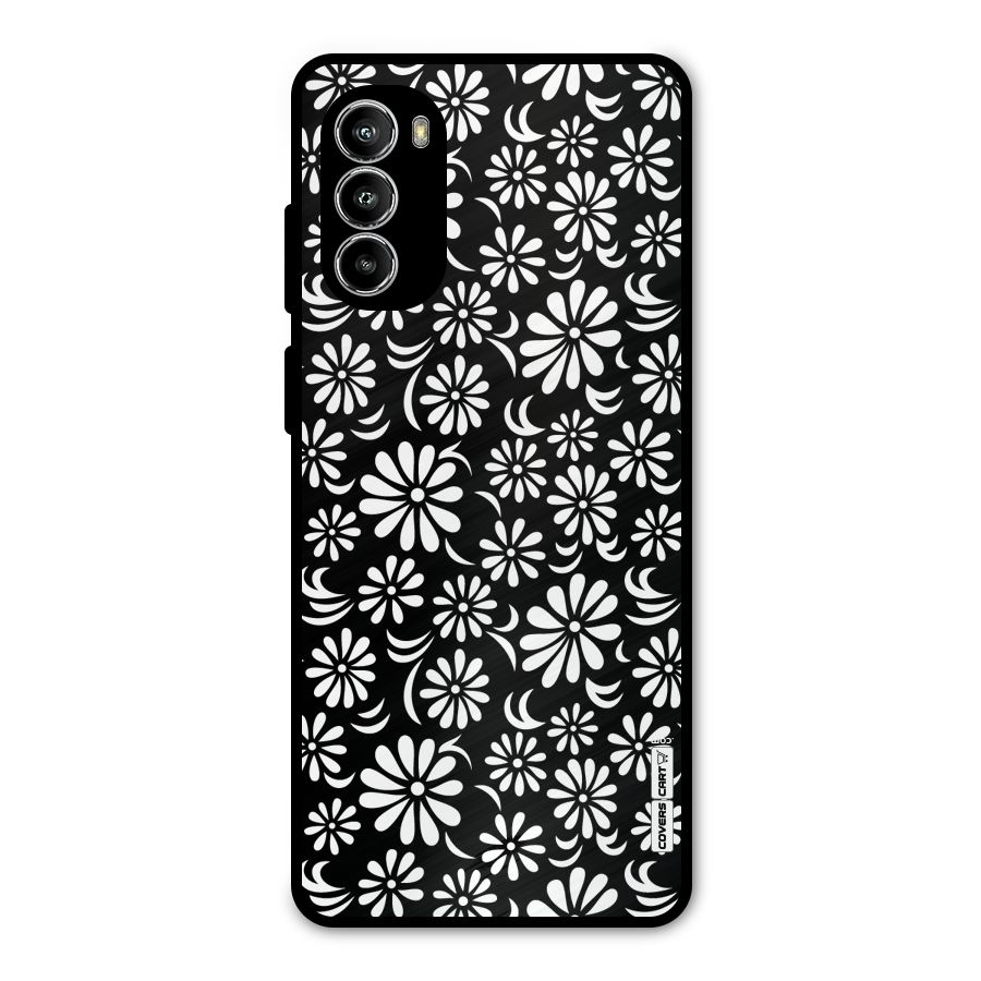 Sea Shell Abstract Art Metal Back Case for Moto G52