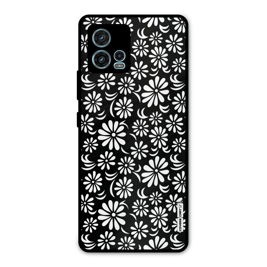Sea Shell Abstract Art Metal Back Case for Moto G72