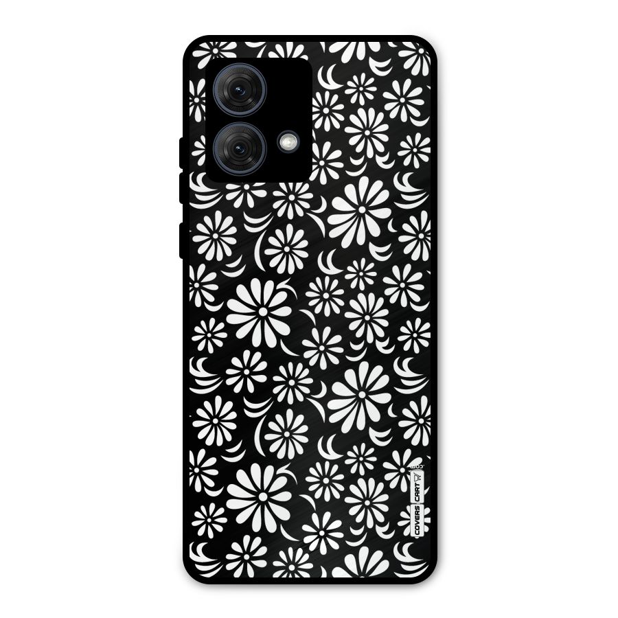 Sea Shell Abstract Art Metal Back Case for Moto G84