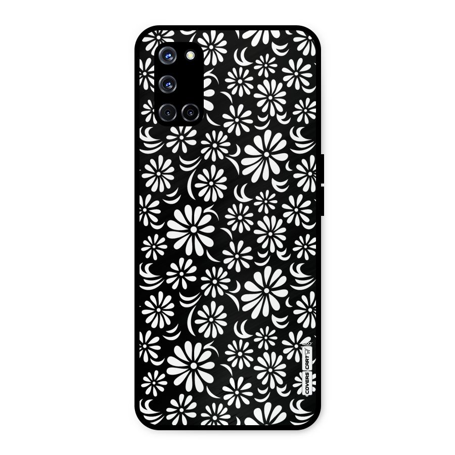 Sea Shell Abstract Art Metal Back Case for Oppo A52