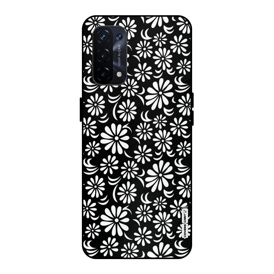 Sea Shell Abstract Art Metal Back Case for Oppo A74 5G