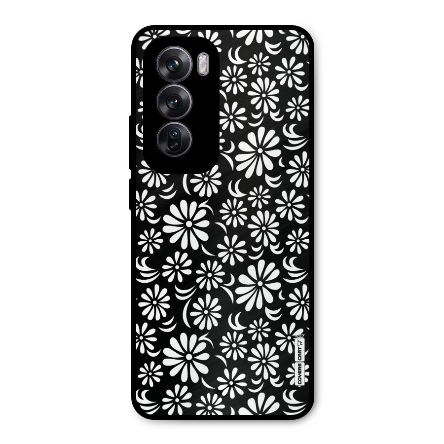 Sea Shell Abstract Art Metal Back Case for Oppo Reno12 Pro