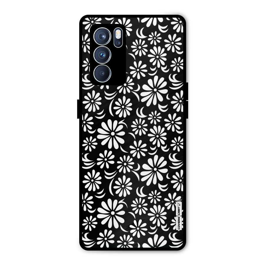 Sea Shell Abstract Art Metal Back Case for Oppo Reno6 Pro 5G