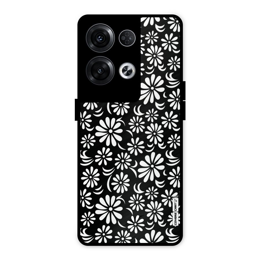 Sea Shell Abstract Art Metal Back Case for Oppo Reno8 Pro 5G