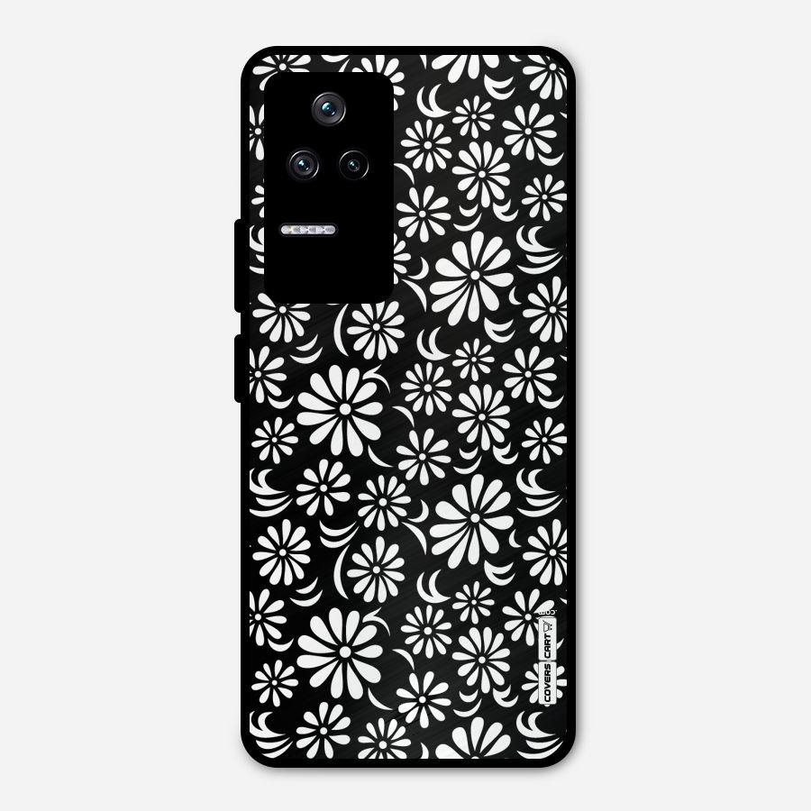 Sea Shell Abstract Art Metal Back Case for Poco F4 5G